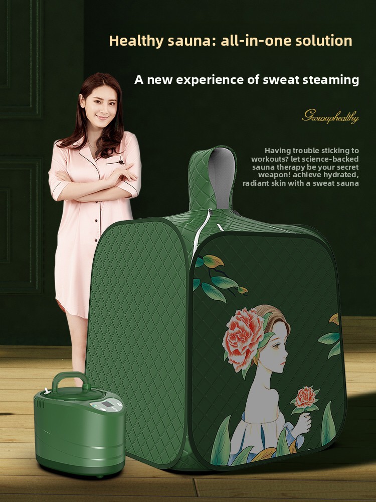 Home Bathroom Sauna - Sweating Box Home Full-Body Detox Sauna