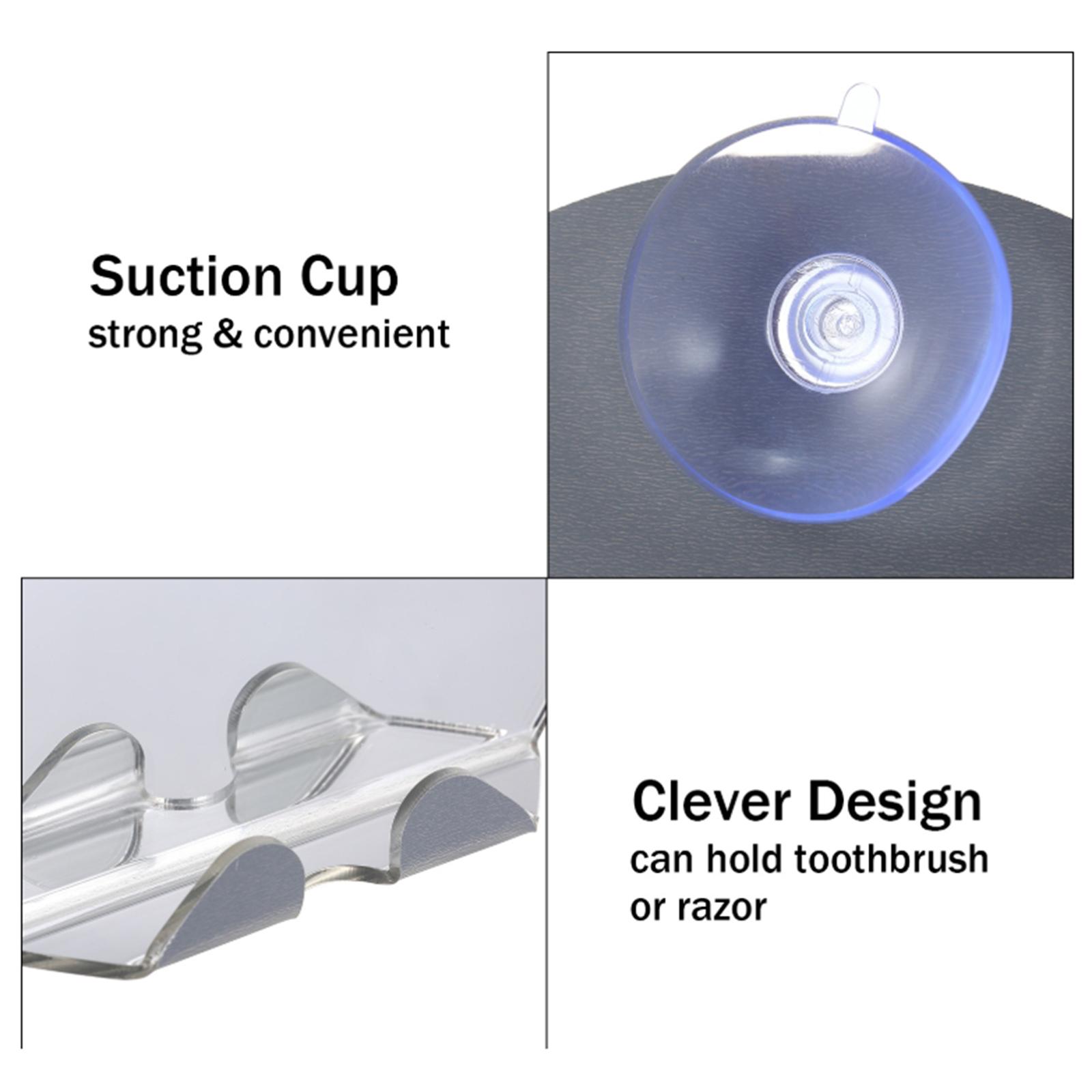 Shaving Mirror Suction - Unbreakable Portable Anti-Fog Shower Shaving Mirror