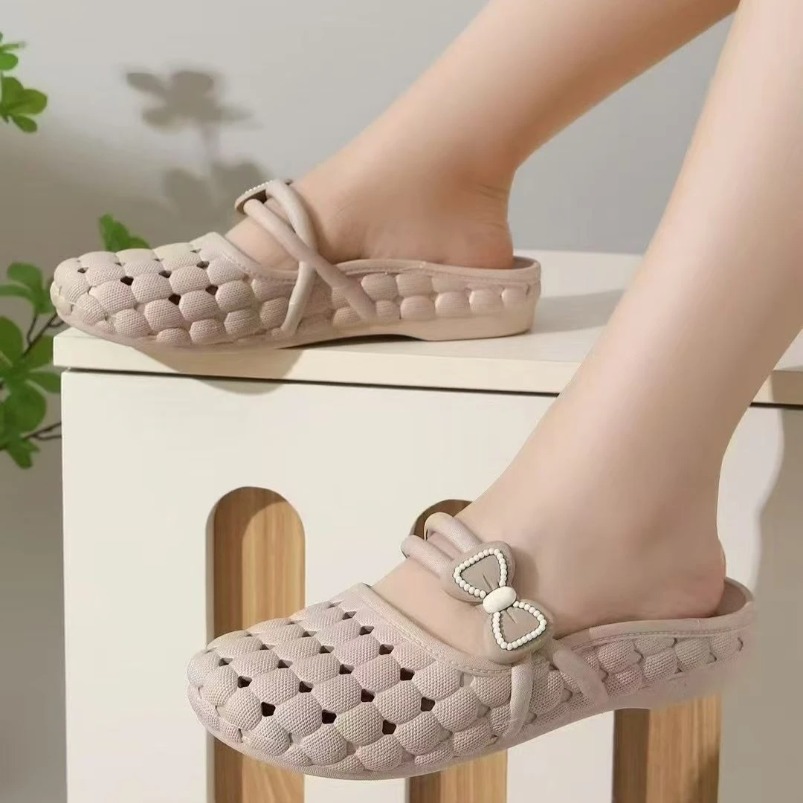 Woven Home Slippers Woman Clou - Home Outside Bathroom 评论和价格