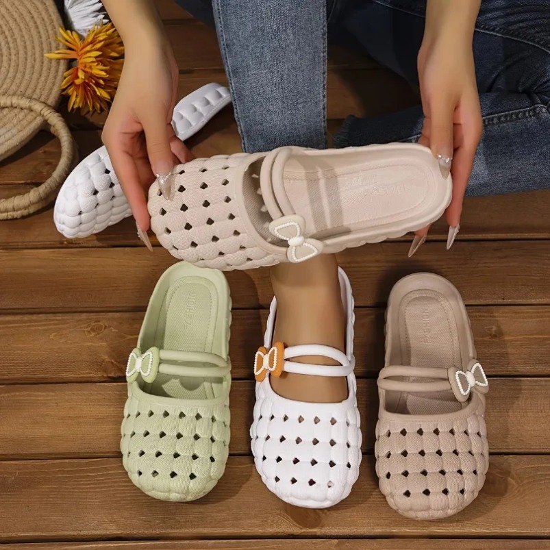 Woven Home Slippers Woman Clou - Home Outside Bathroom 评论和价格