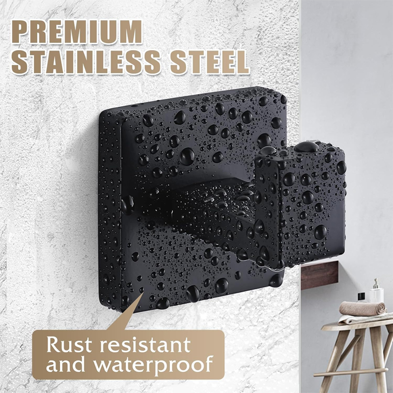 Matte Black Towel Hook Stainle - Home Bathroom Towels 评论和价格