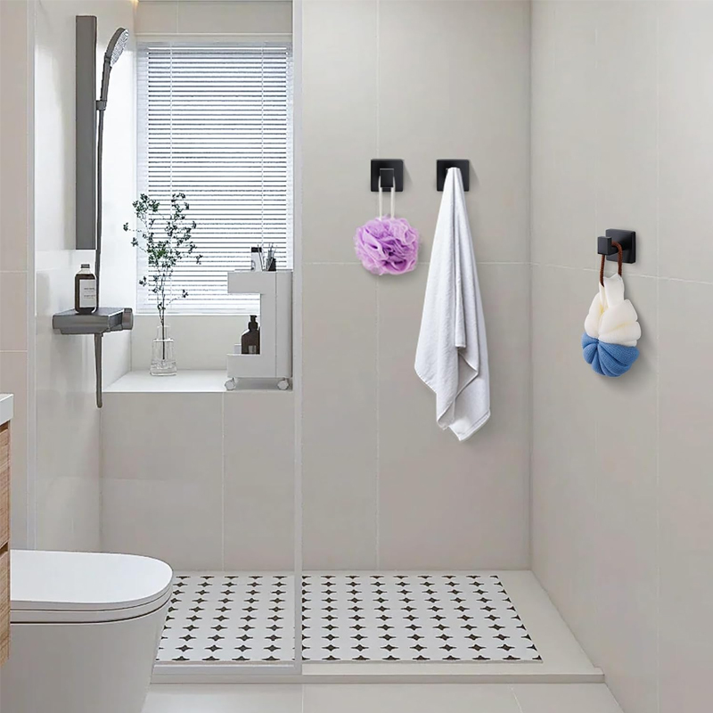 Matte Black Towel Hook Stainle - Home Bathroom Towels 评论和价格