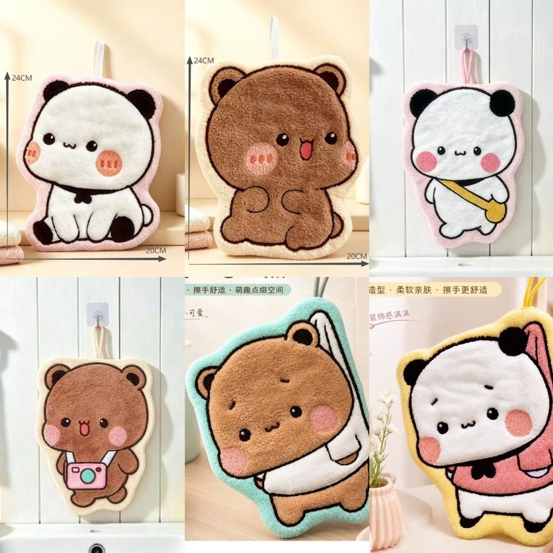 In Stock Soft Bubu Dudu Hand T - Home Bathroom Towels 评论和价格