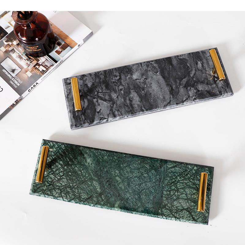 Nordic Natural Marble Tray Dec - Tiny Home Bathroom Kit 评论和价格