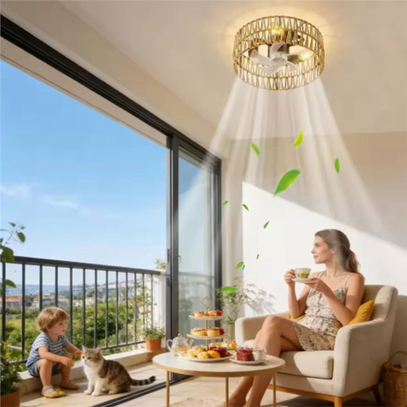 Modern 3-Speed Ceiling Fans Wi - Home Bathroom Fan 评论和价格