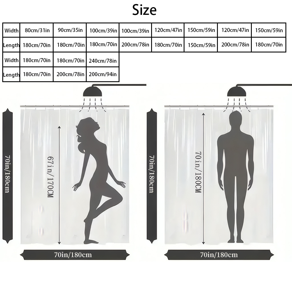 2D Flat, 1qc 2D Flat Printing  - Shower Curtain Liner 评论和价格
