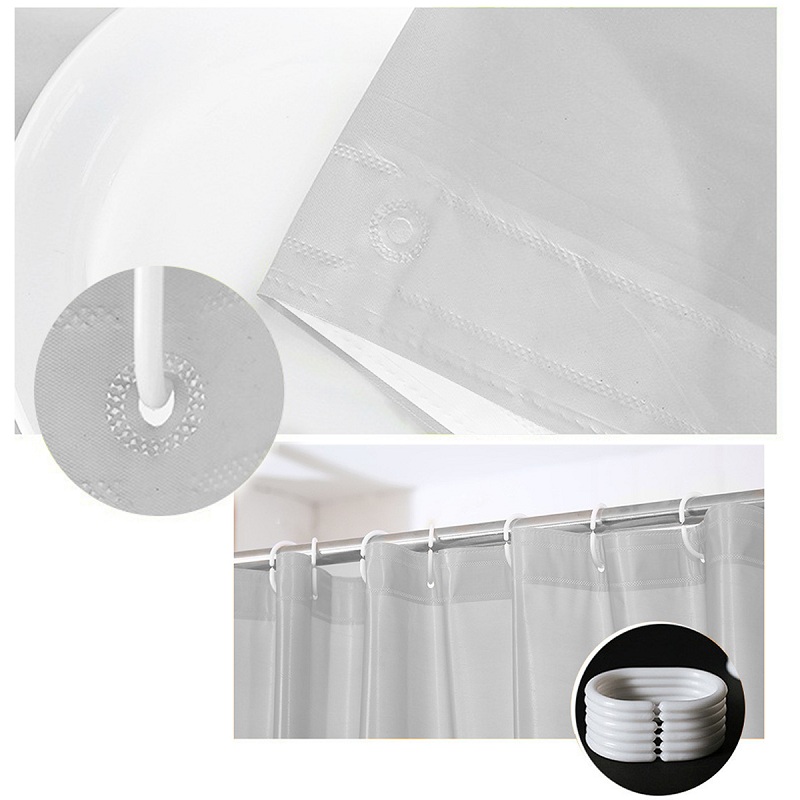 PEVA Waterproof Shower Curtain - Shower Curtain Liner 评论和价格