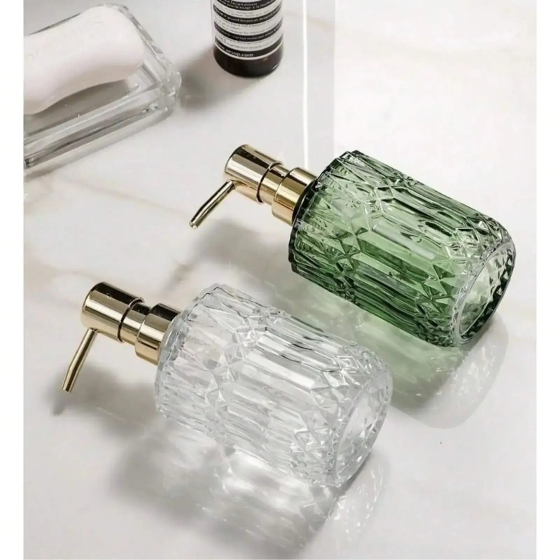 400ML Manual Liquid Soap Dispe - Glass Soap Dish 评论和价格