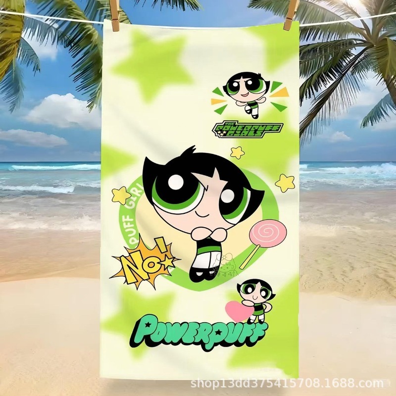 Hot The Powerpuff and Girls Se - Home Bathroom Towels 评论和价格