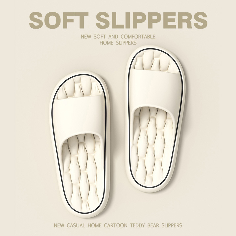 Slippers with a feeling of ste - Home Outside Bathroom 评论和价格