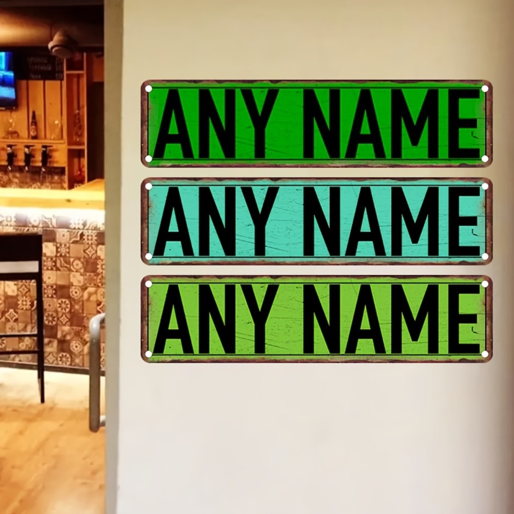 2D Flat 16 Colors Custom Alumi - Home Bathroom Sign 评论和价格