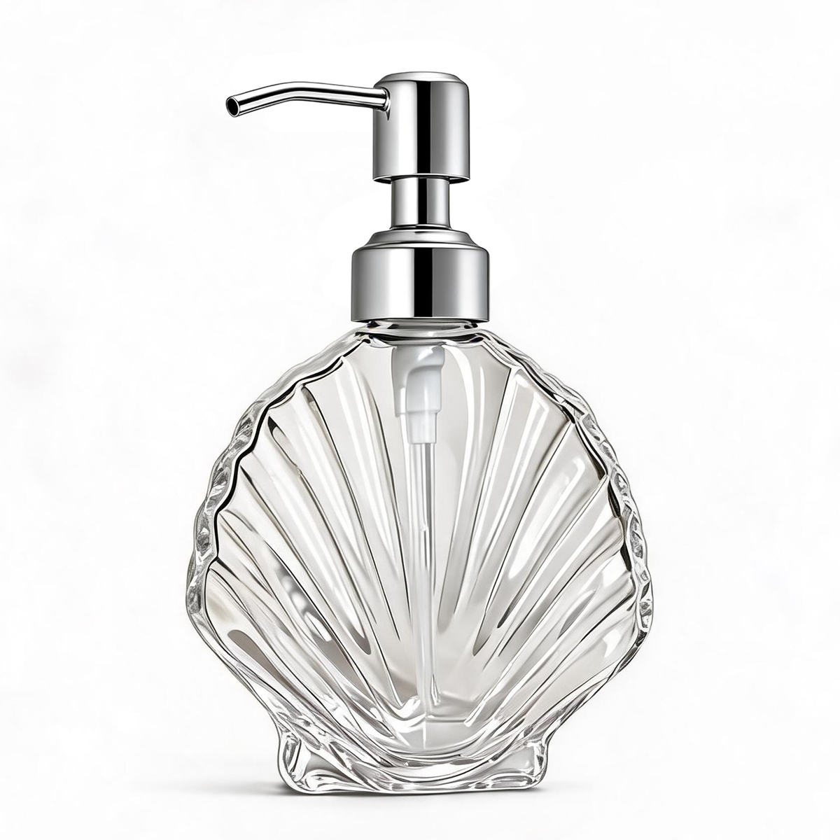 Decorative Seashell Glass Soap - Glass Soap Dish 评论和价格