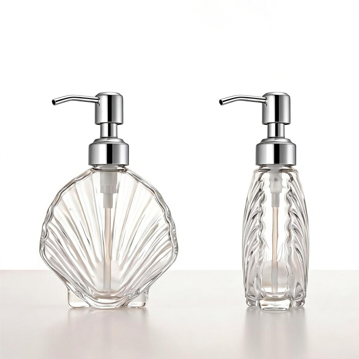 Decorative Seashell Glass Soap - Glass Soap Dish 评论和价格