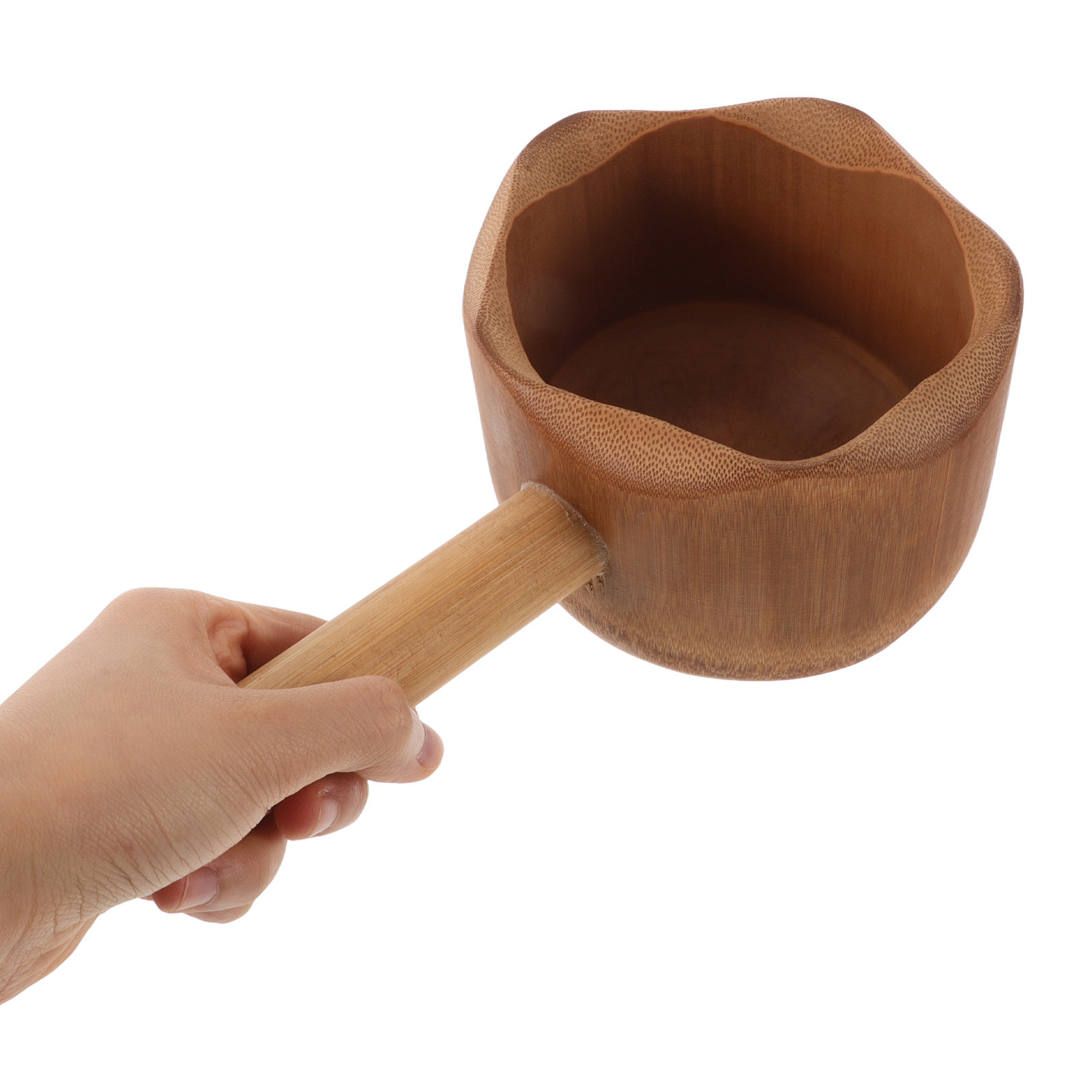 Bamboo Water Ladle Unique Desi - Home Bathroom Sauna 评论和价格