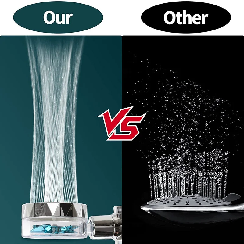 Water Saving Shower Head High  - Home Bathroom Fan 评论和价格