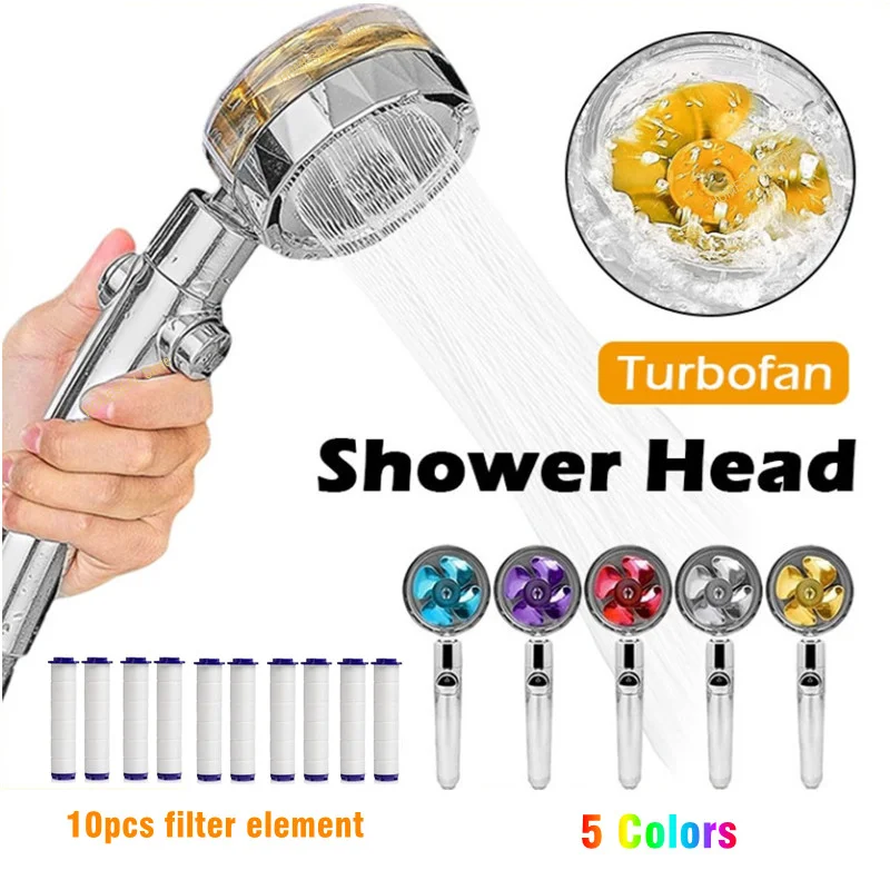 Water Saving Shower Head High  - Home Bathroom Fan 评论和价格