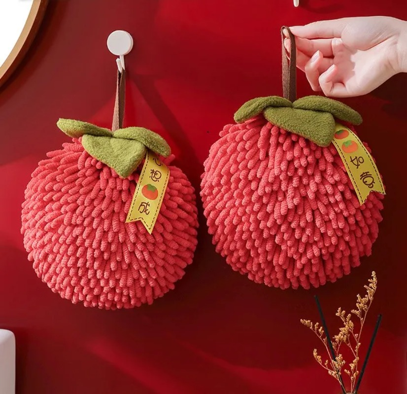 Cute Chenille Hand Towel Kitch - Home Bathroom Towels 评论和价格