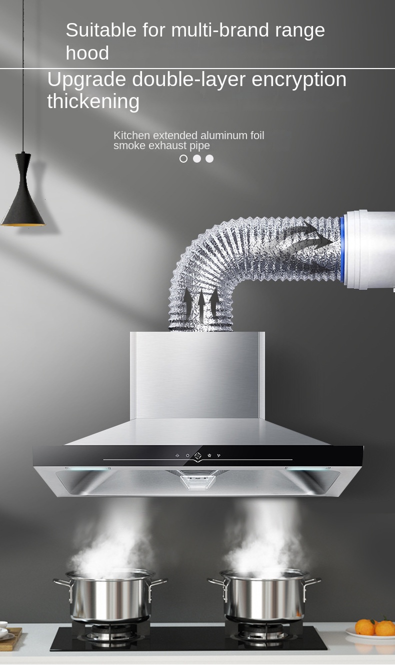 ∅125mm Aluminum Foil Ventilati - Home Bathroom Vent 评论和价格