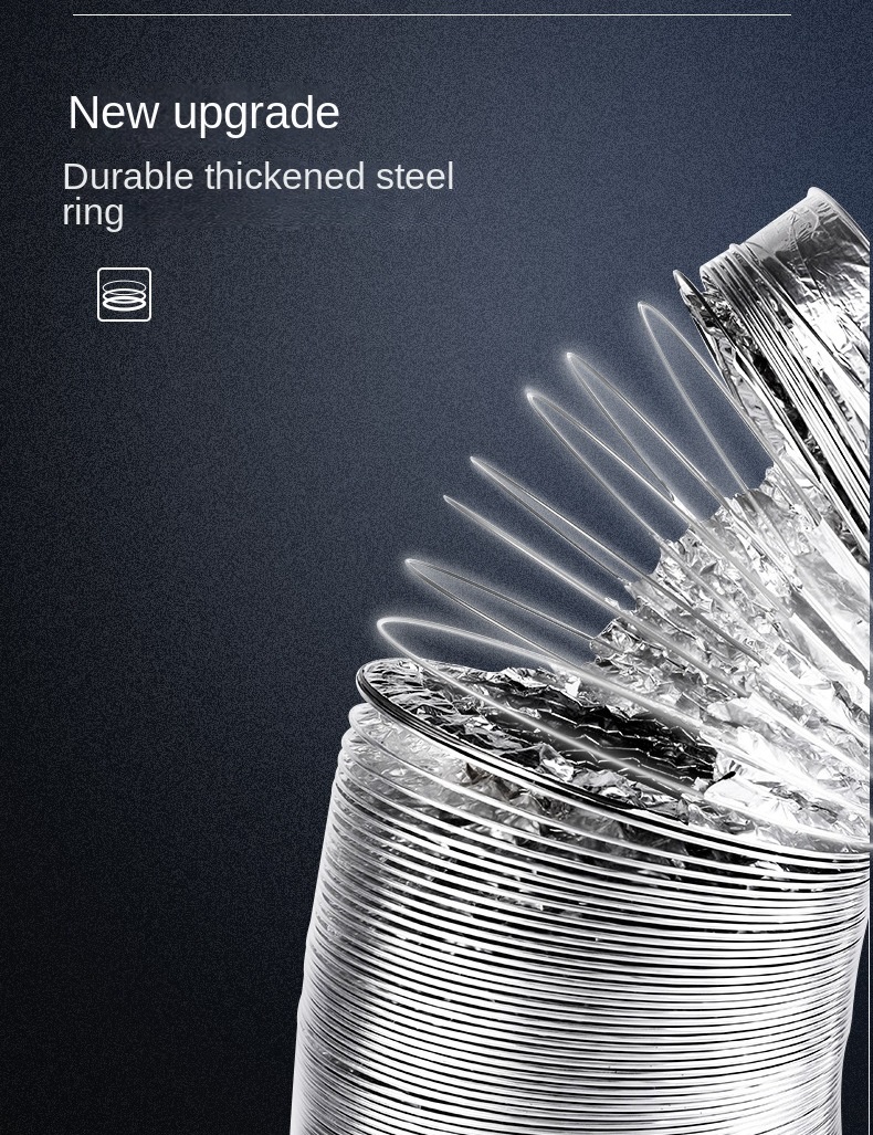 ∅125mm Aluminum Foil Ventilati - Home Bathroom Vent 评论和价格