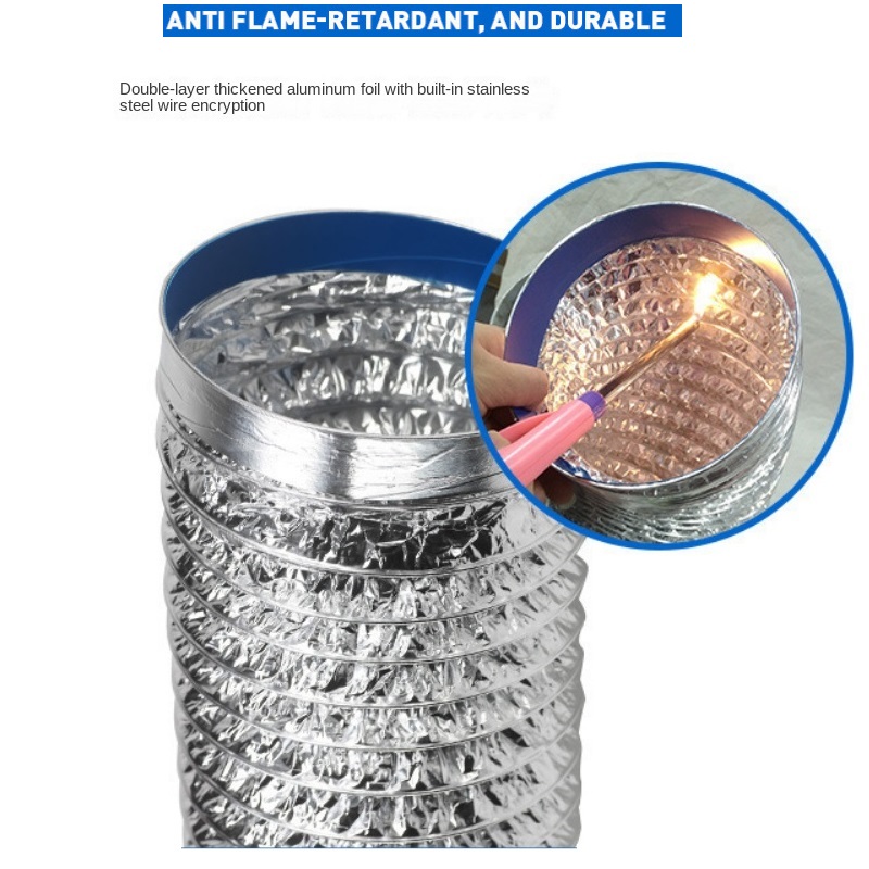 ∅125mm Aluminum Foil Ventilati - Home Bathroom Vent 评论和价格