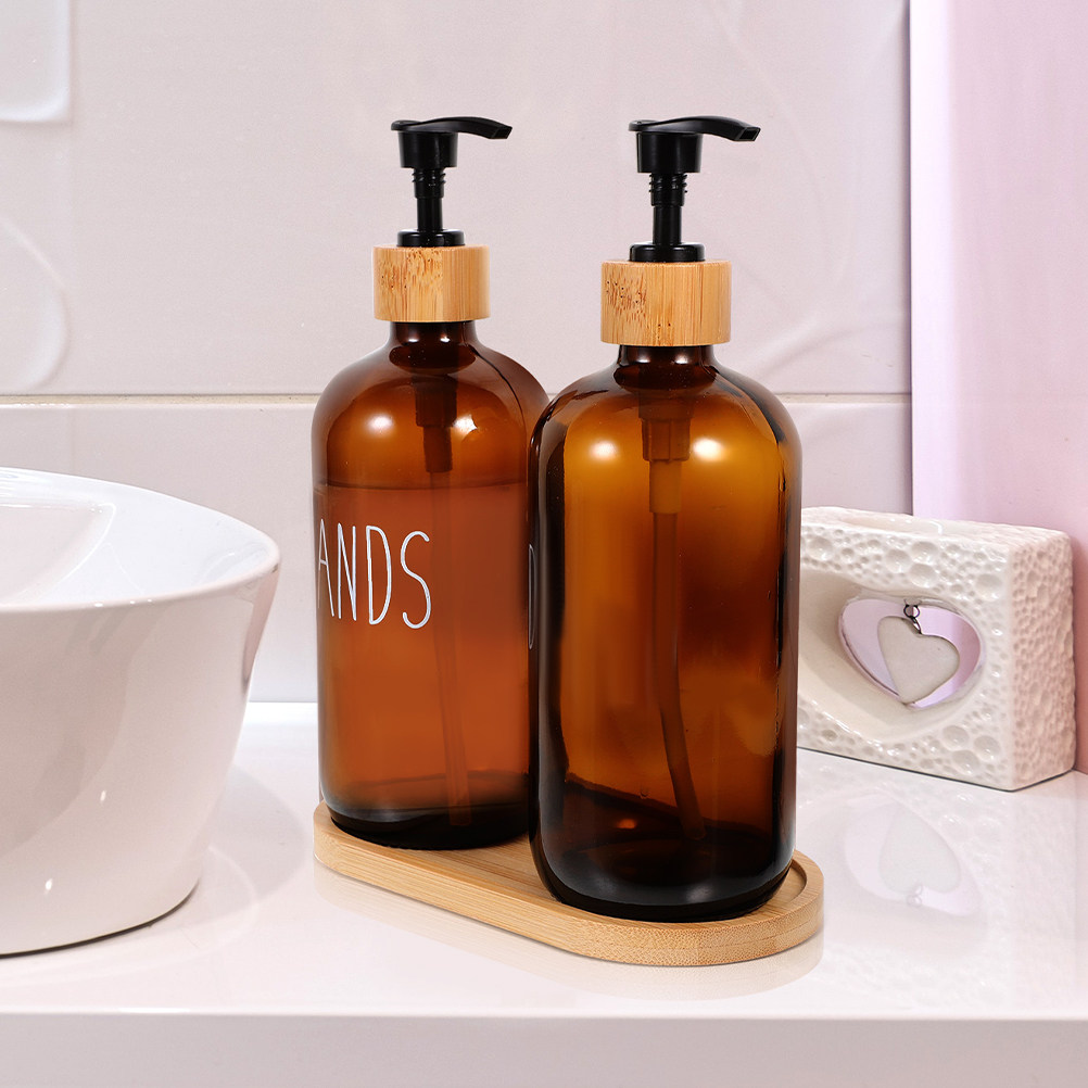 500Ml Refillable Glass Soap Di - Glass Soap Dish 评论和价格