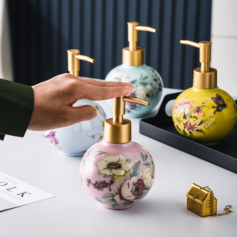 300ml Ceramic Sub-bottle Color - Tiny Home Bathroom Kit 评论和价格