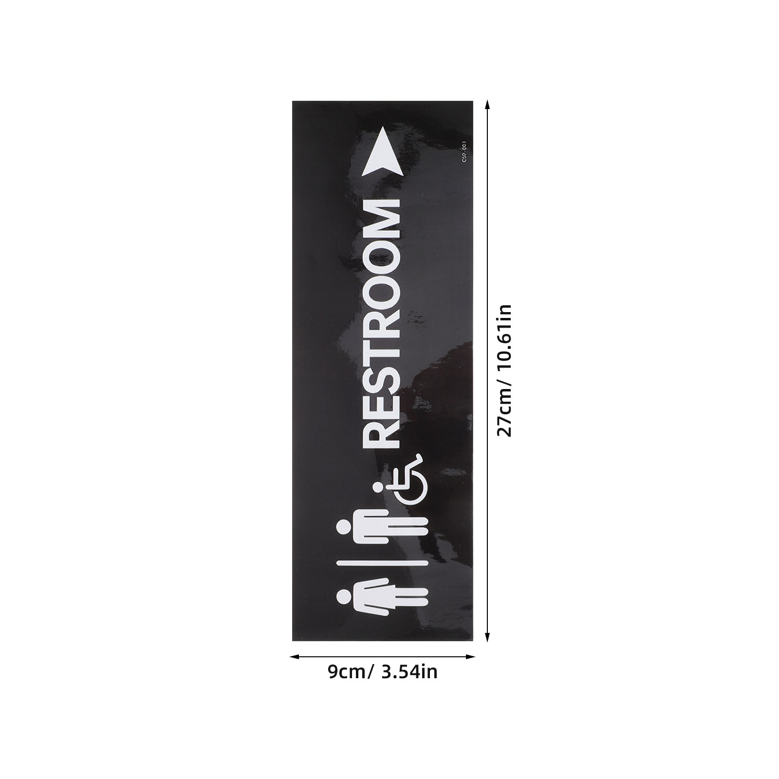 5Pcs Self-Adhesive Bathroom Do - Home Bathroom Sign 评论和价格