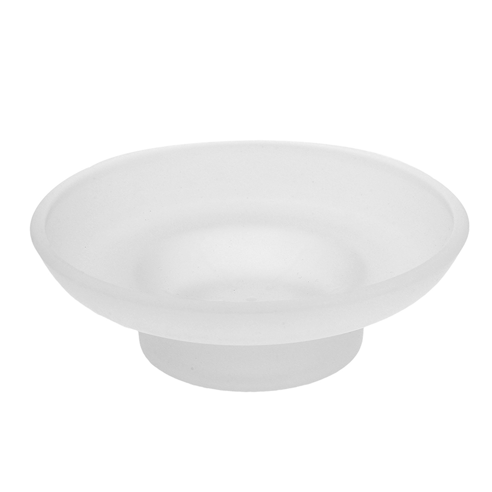 Frosted Glass Soap Dish Round  - Glass Soap Dish 评论和价格