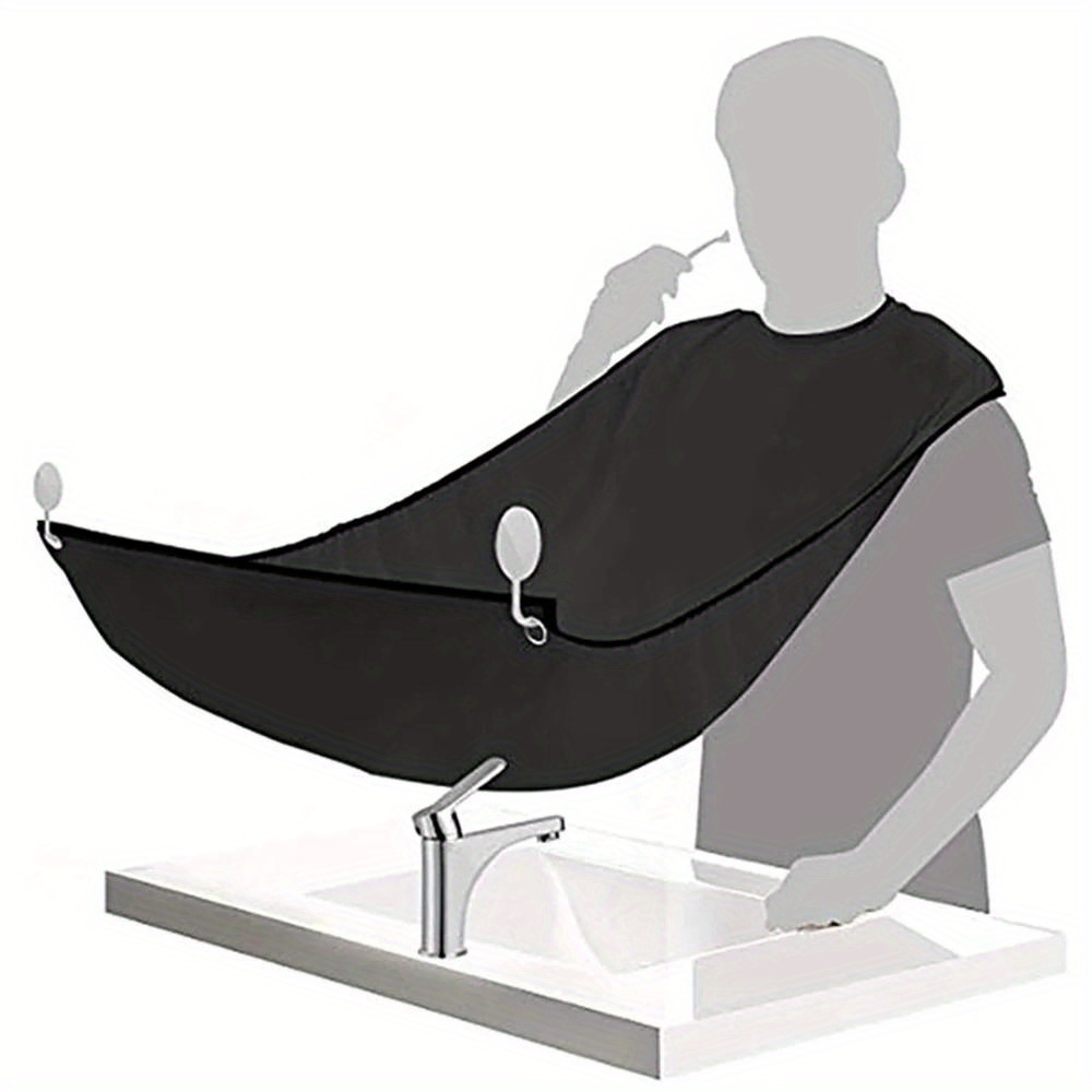 1PC Men Beards Shaving Aprons  - Shaving Mirror Suction 评论和价格