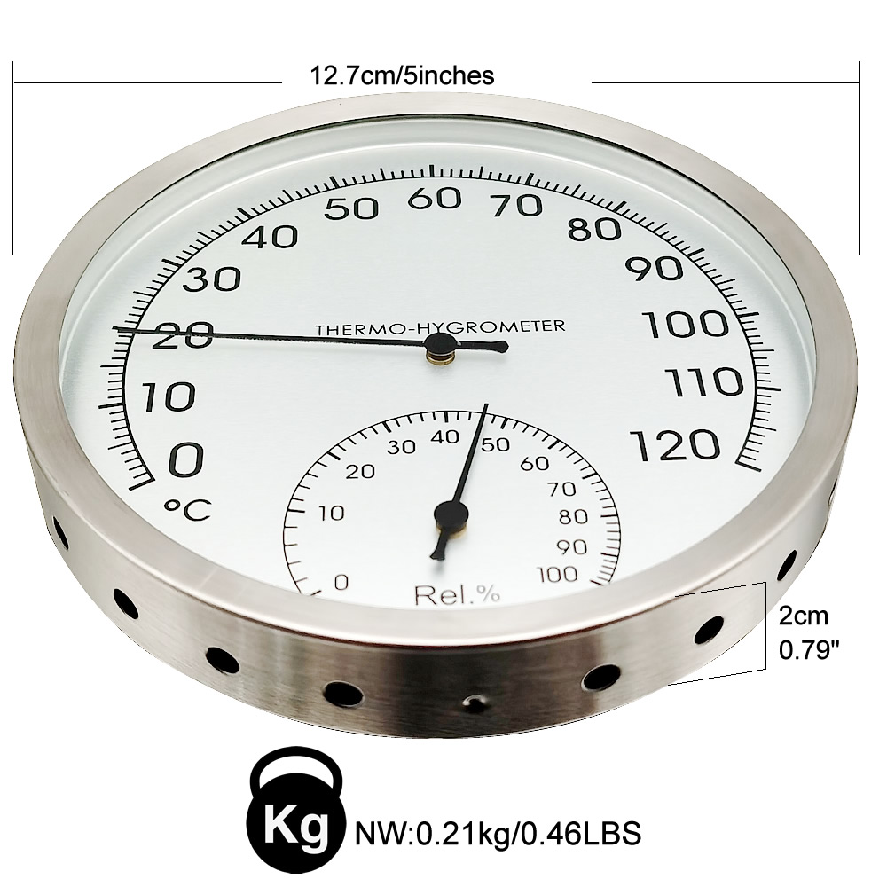 Temperature-Humidity-Meter Roo - Home Bathroom Sauna 评论和价格
