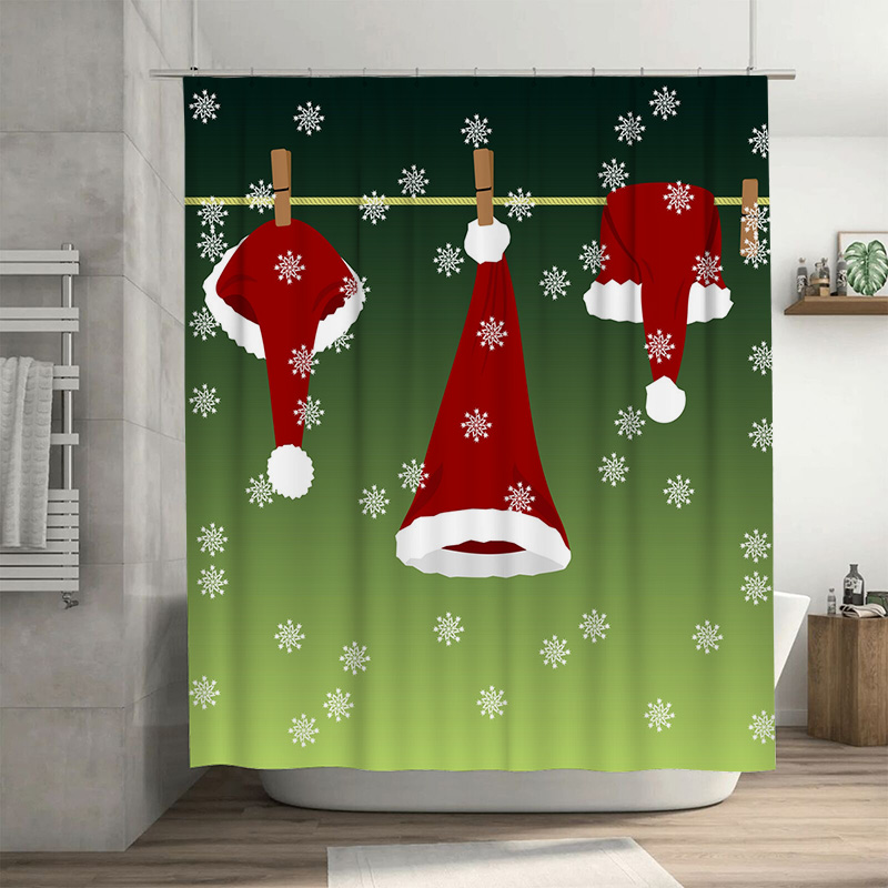 TU Festive Christmas Shower Cu - Home Bathroom Decor Ideas 评论和价格