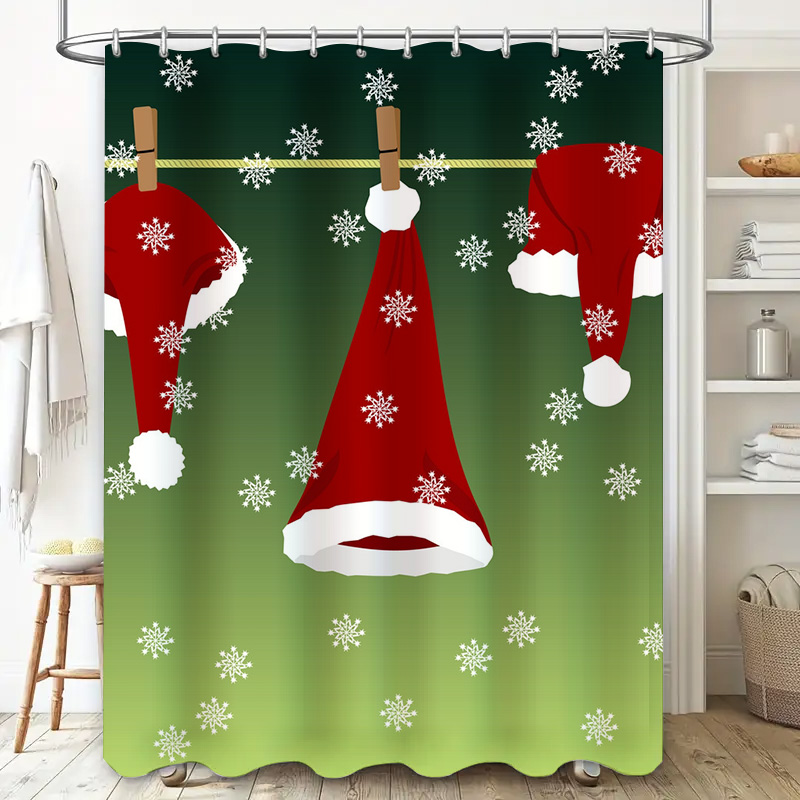 TU Festive Christmas Shower Cu - Home Bathroom Decor Ideas 评论和价格