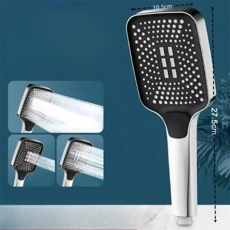 Adjustable 3-Mode High Pressur - Home Creation Bathroom 评论和价格