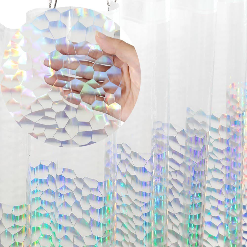 Star Printed Shower Curtain Li - Shower Curtain Liner 评论和价格