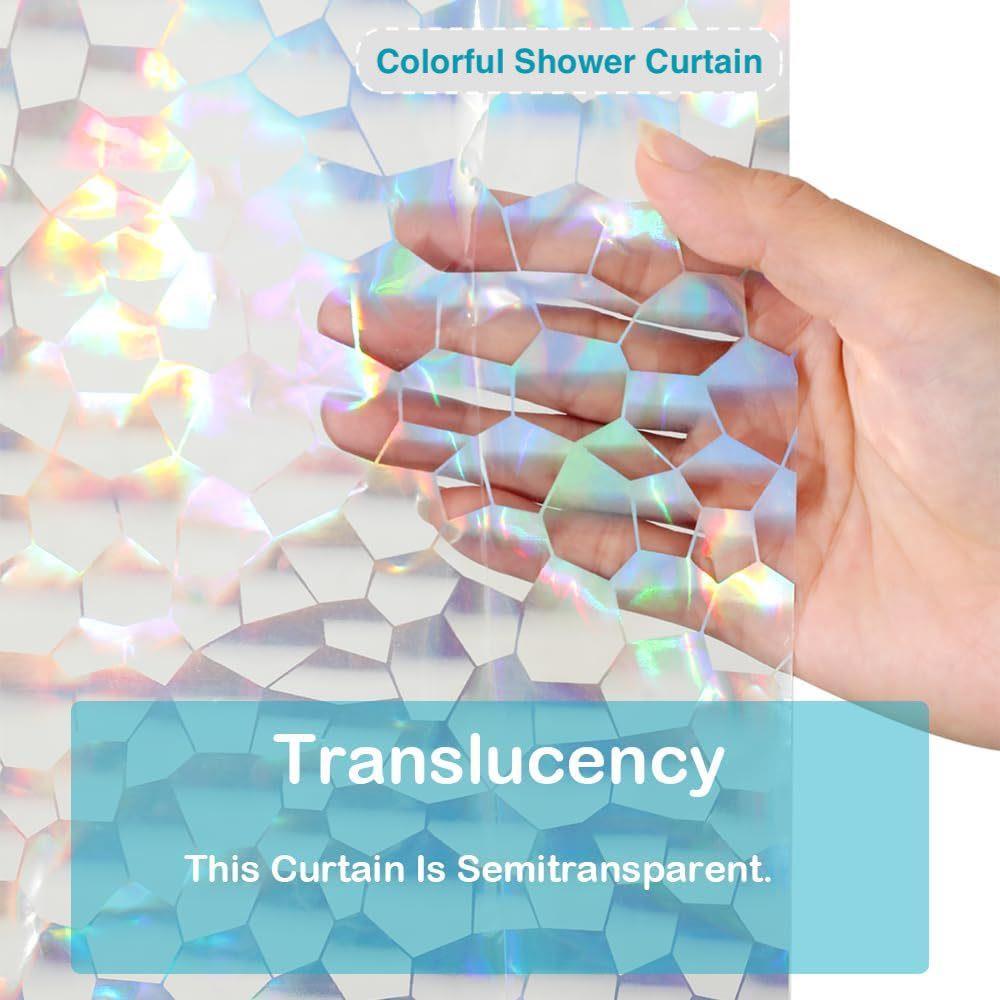 Star Printed Shower Curtain Li - Shower Curtain Liner 评论和价格