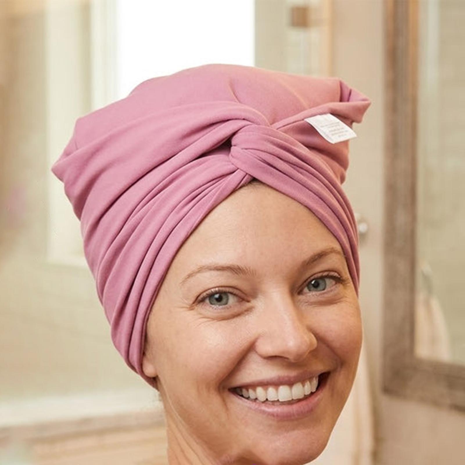 Soft Absorbent Hair Turban Tow - Home Bathroom Towels 评论和价格