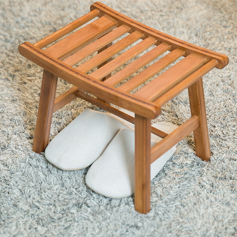 1PC Bamboo Shower Bench Non Sl - Home Bathroom Sauna 评论和价格