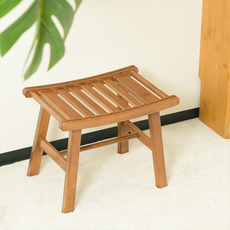 1PC Bamboo Shower Bench Non Sl - Home Bathroom Sauna 评论和价格
