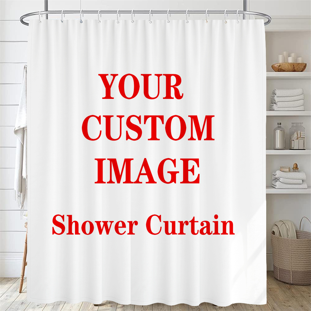 Custom Shower Curtain Bathroom - Shower Curtain Liner 评论和价格